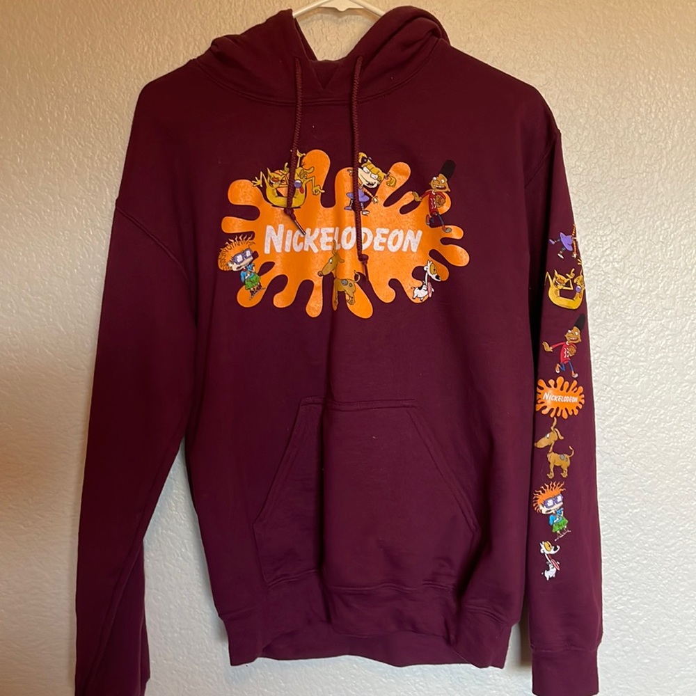 NICKELODEON || Maroon Hoodie